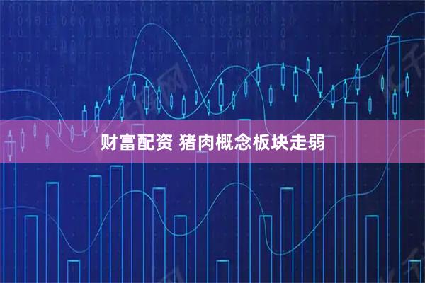 财富配资 猪肉概念板块走弱